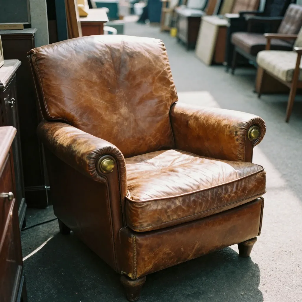 Bauhaus chair before restoration